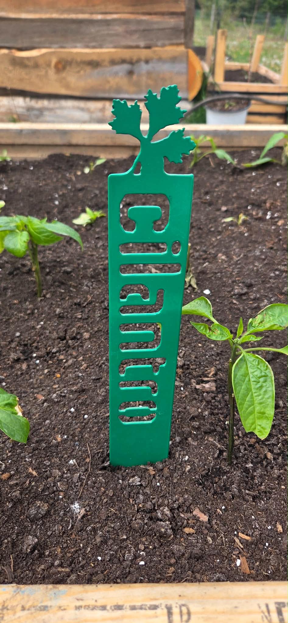 Metal Herb Garden Stakes